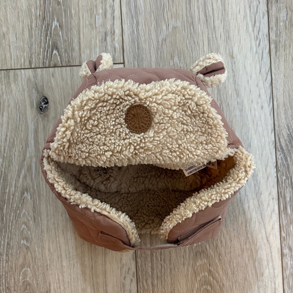 Calikids Bear Aviator Hat